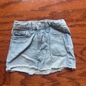 Old Navy Light Blue Denim Skirt